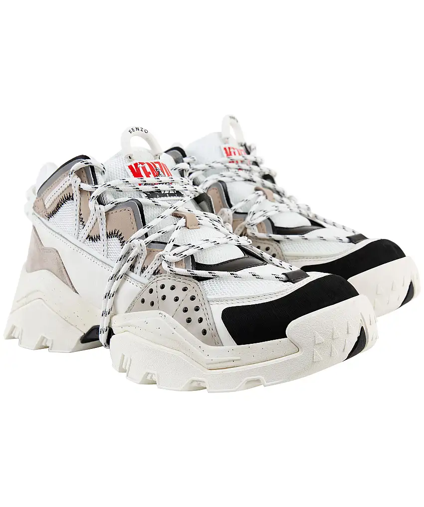 Kenzo Inka low top sneaker - Vit