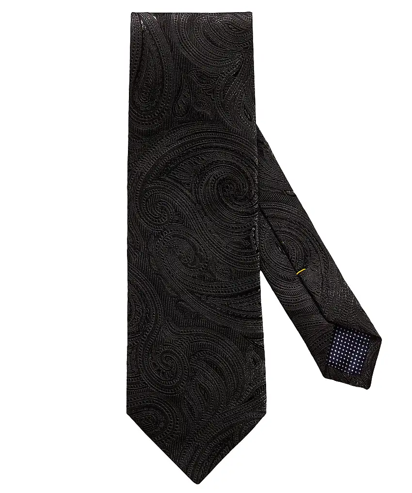 Eton Tie 8 cm - Svart