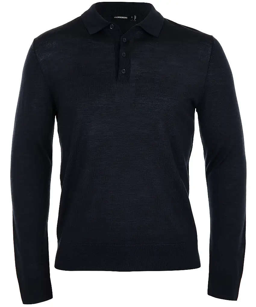 J Lindeberg Luciano wool silk - Blå