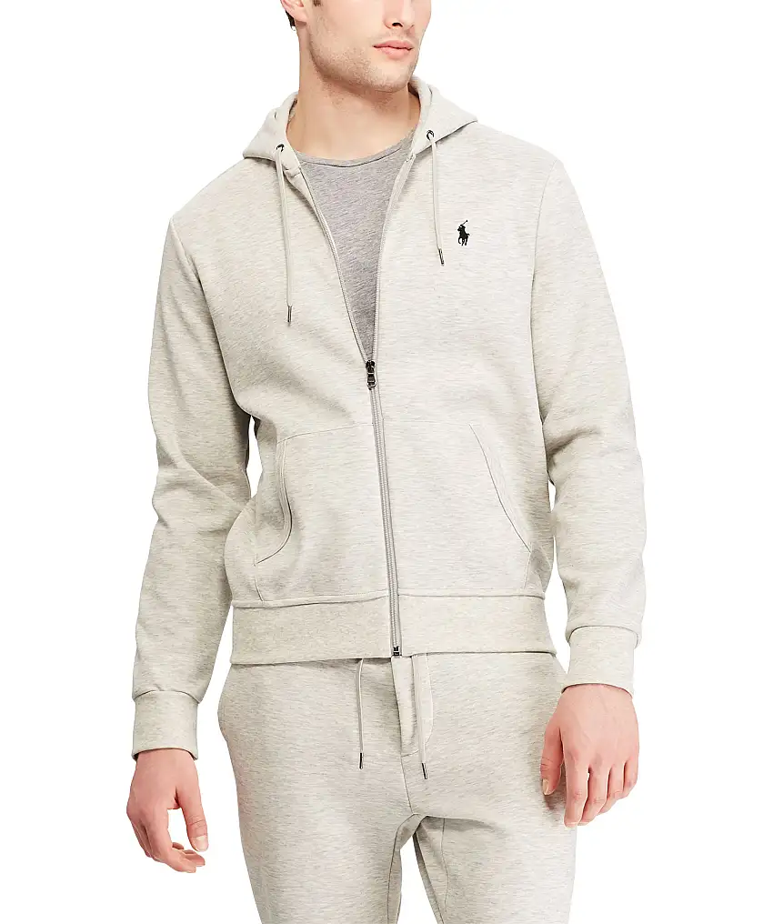 Polo Ralph Lauren Tech zip hood - Grå