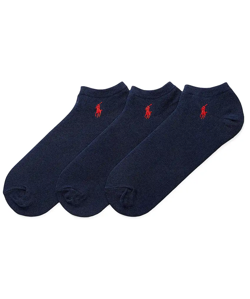 Polo Ralph Lauren 3 Pack Low Sport Sock - Blå