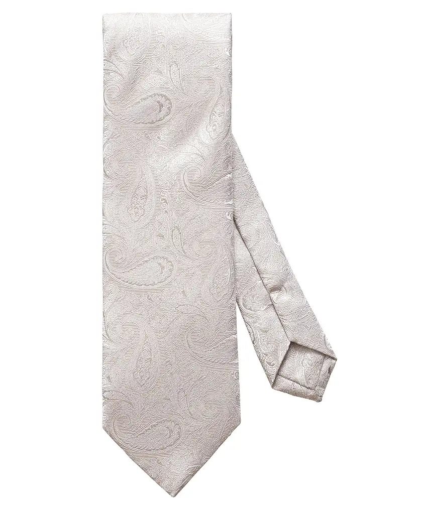 Eton Tie 8 Cm Cermony - Grå