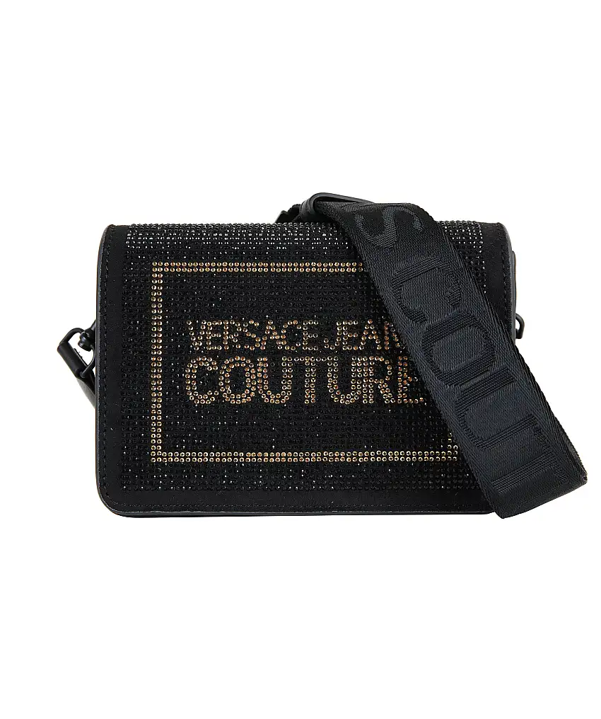 Versace Jeans Couture Alcantara Nappa Strass - Svart