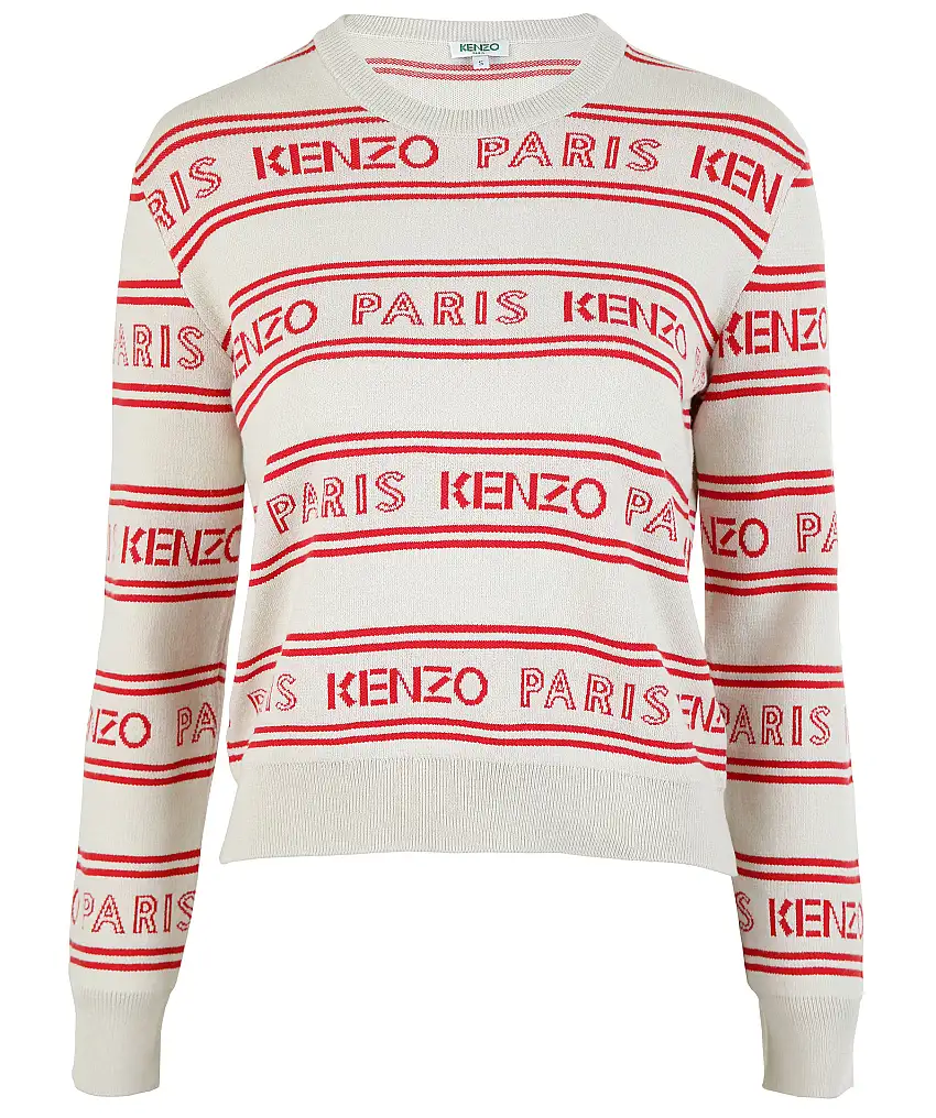 Kenzo All over Kenzo jumper - Beige