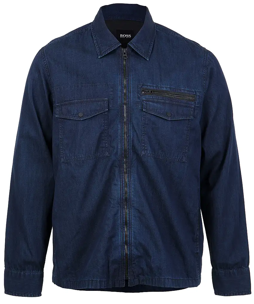 Boss Casual Lovel Zip - Blå