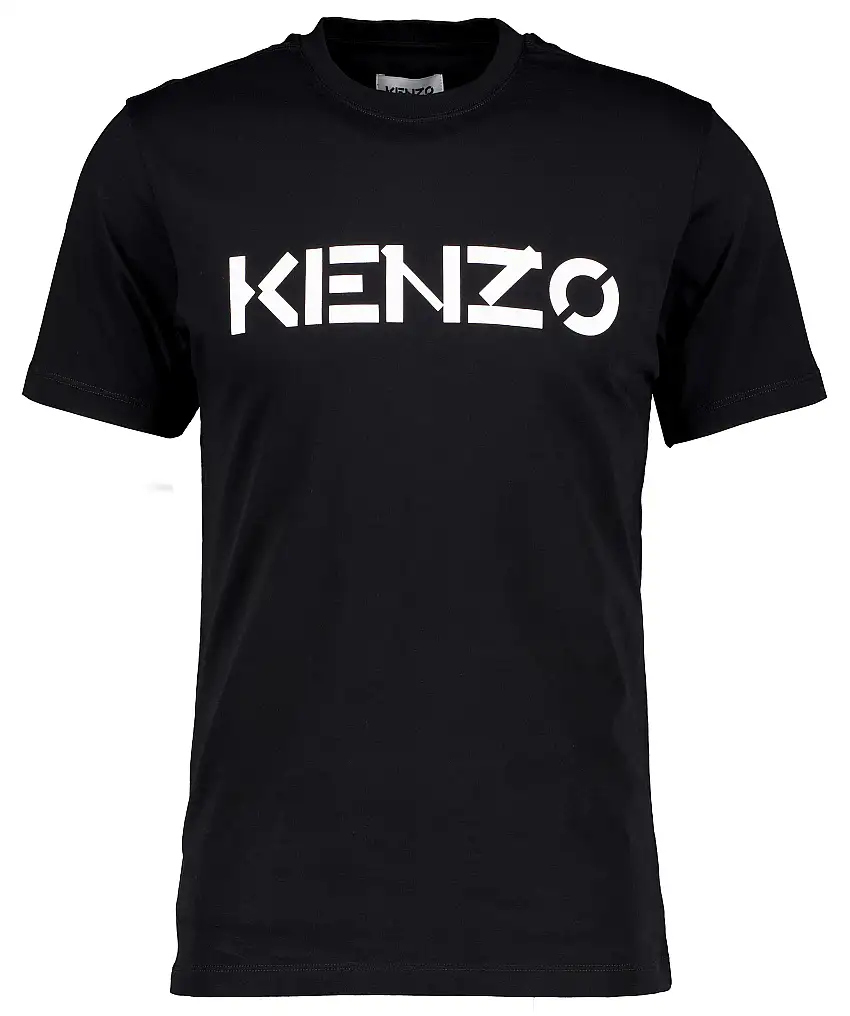 Kenzo Bicolour Logo T-Shirt - Svart