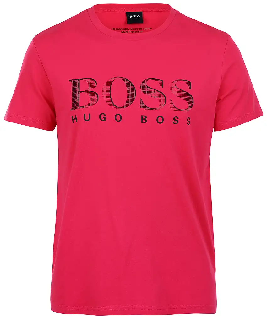 Hugo Boss T-shirt rn  - Röd