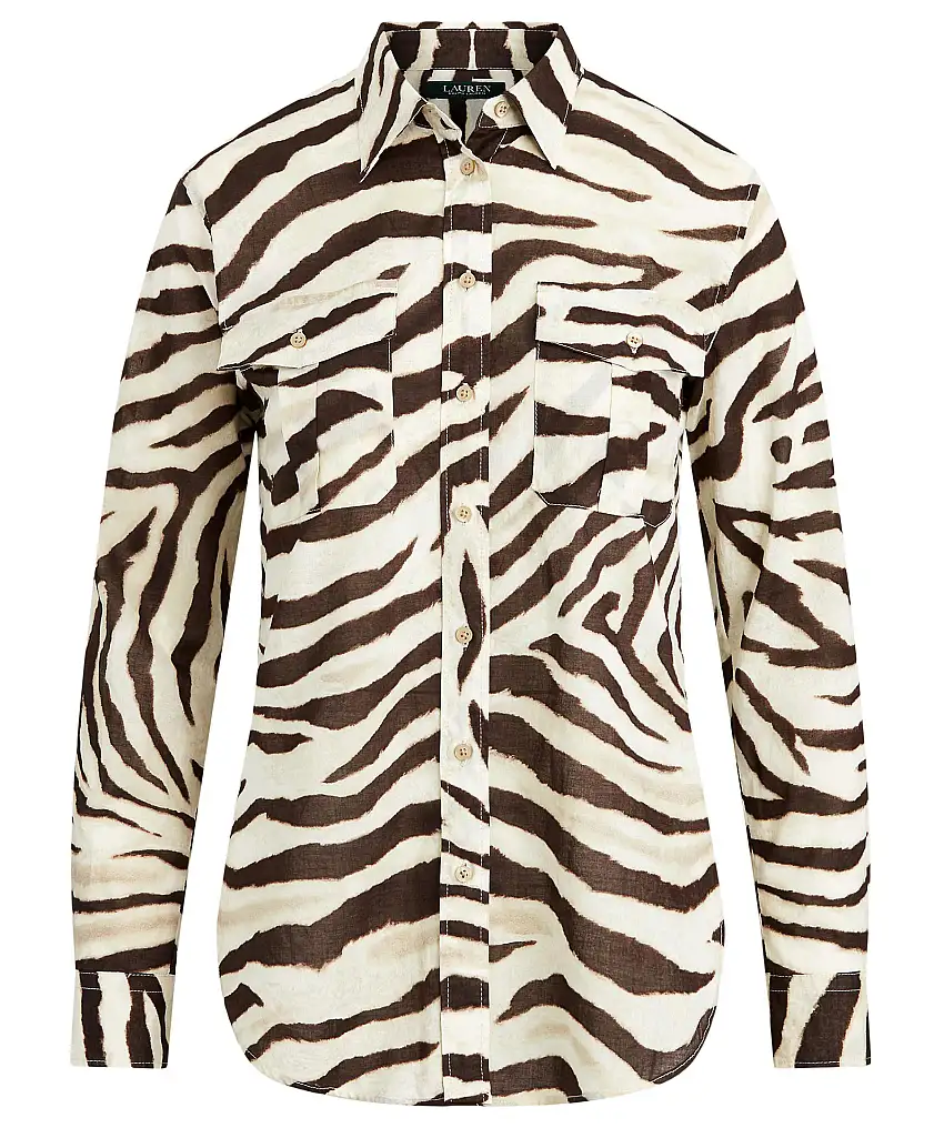 Lauren Ralph Lauren Courtenay long sleeve  - Brun
