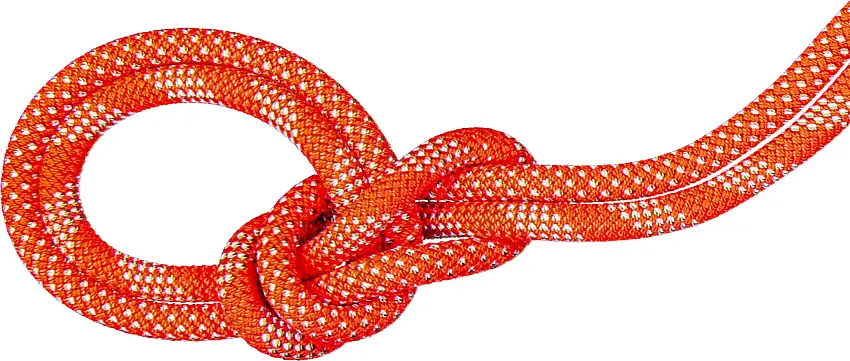 Mammut 9.8 Crag Classic Rope Duodess 60M Vibrant Orange-white