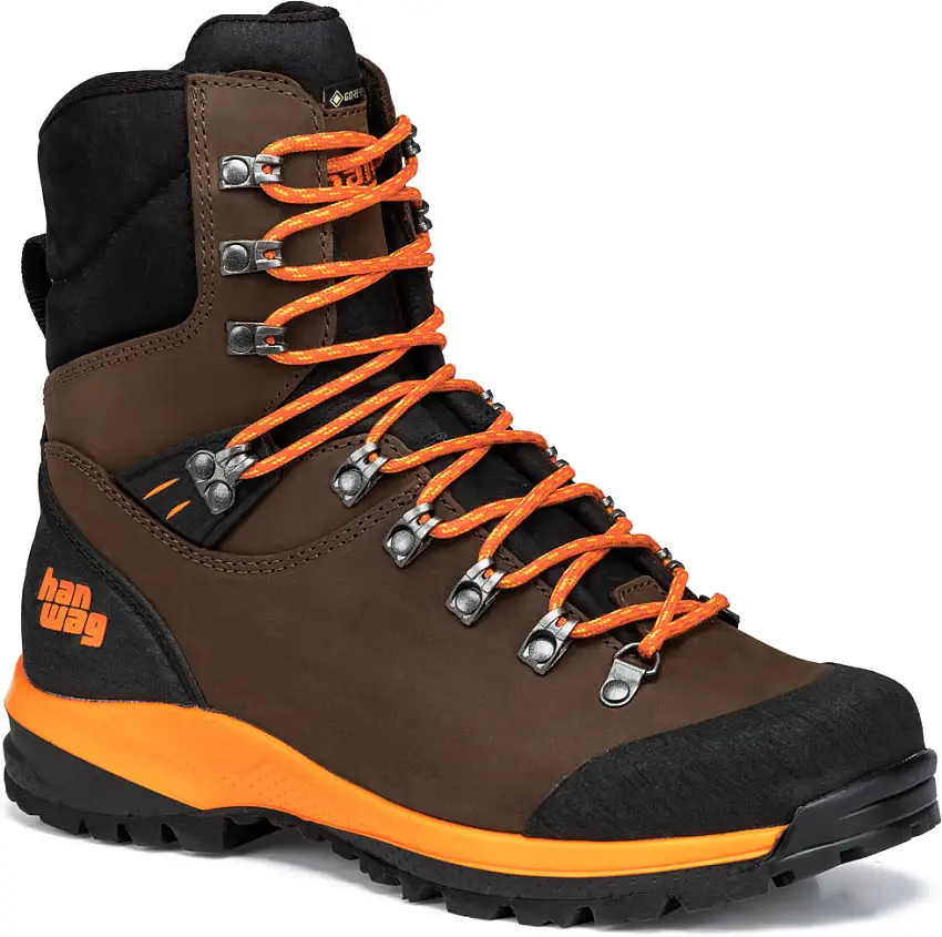 Hanwag Women's Kalixfors Mid SF Extra Lady GORE-TEX Brown/Orange