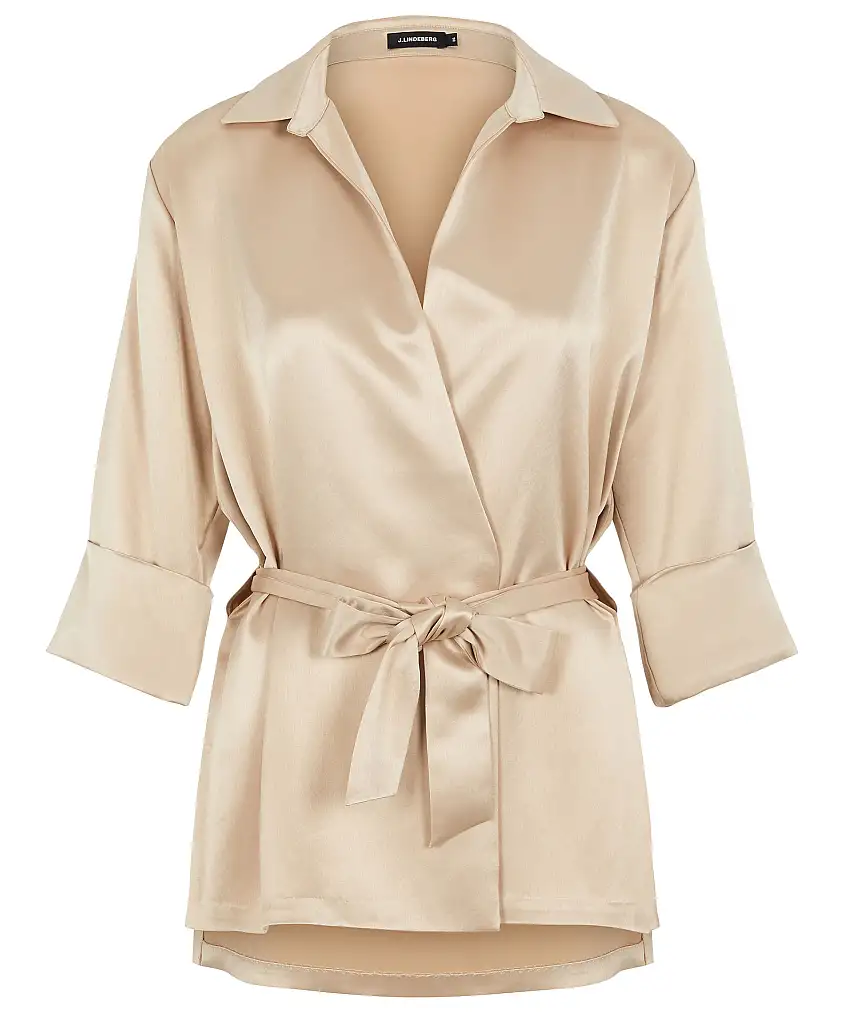 J Lindeberg Nancy fluid crepa - Beige