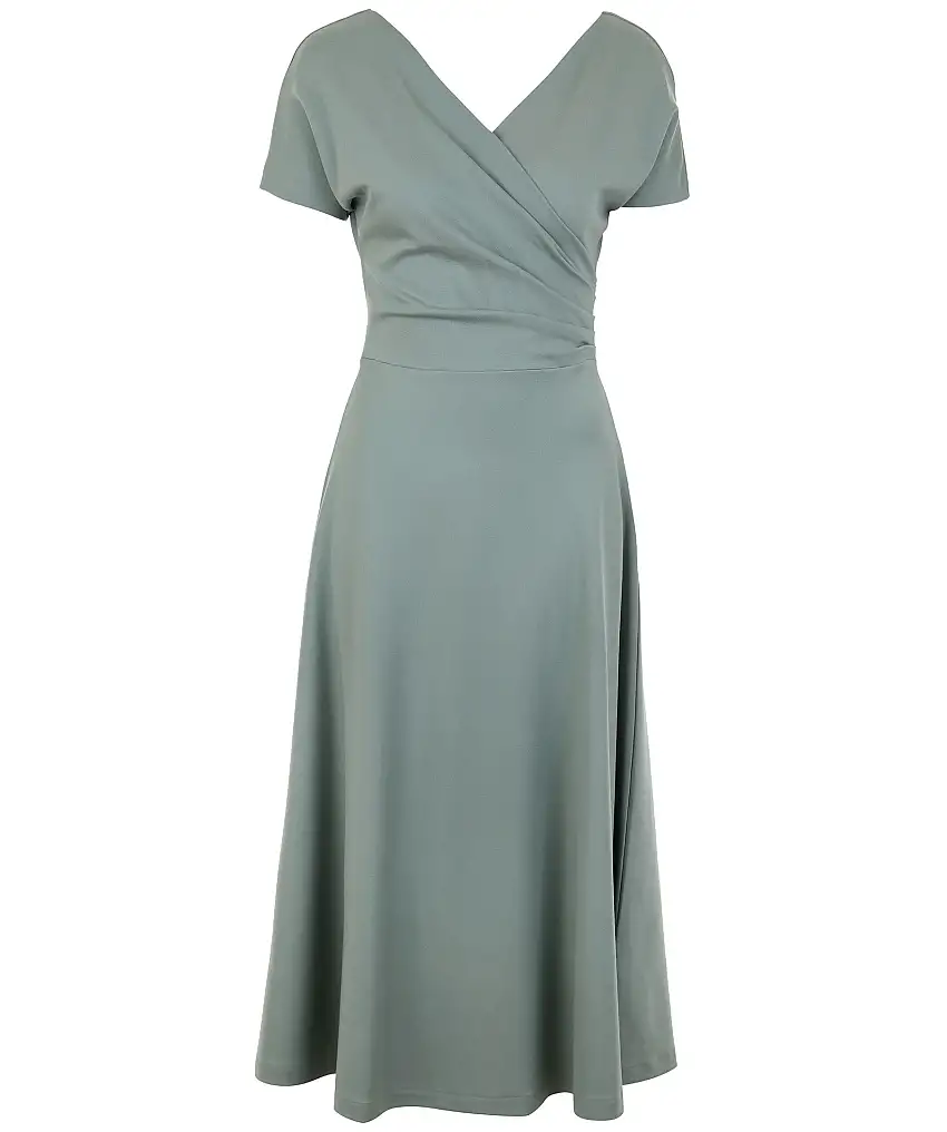 Residus Anis ecovero dress - Grön