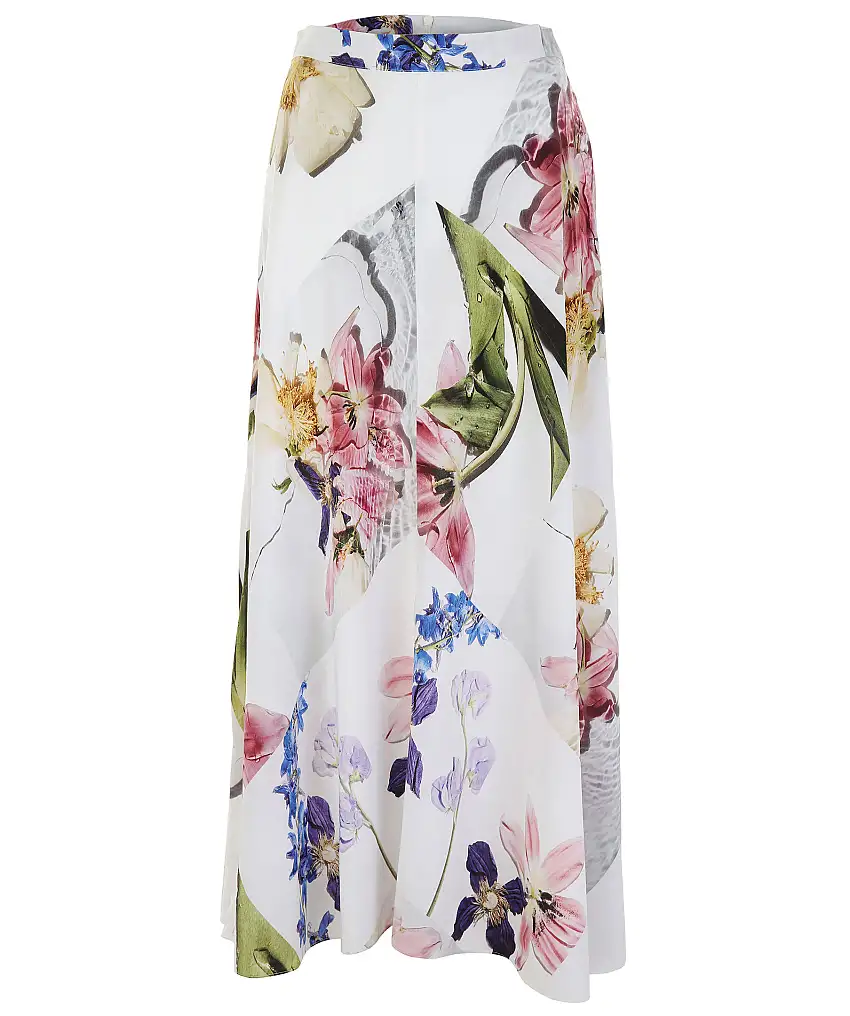 Ganni Hemlock silk - Vit