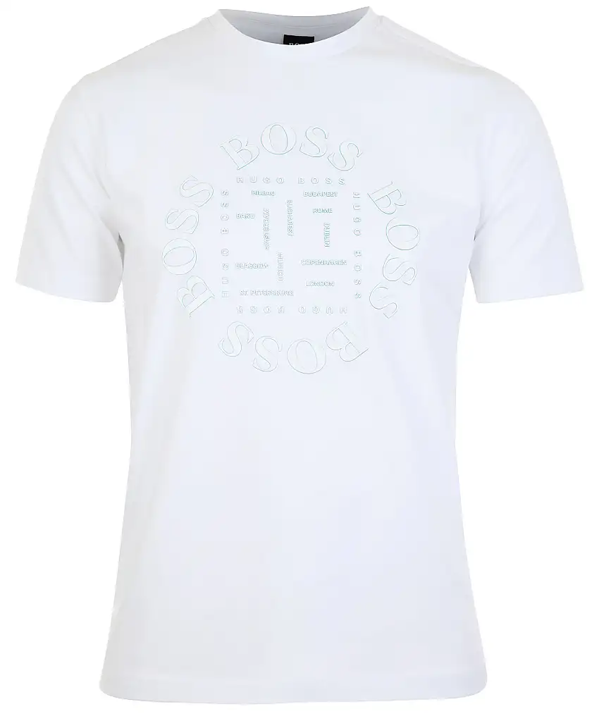 Boss Athleisure Tee city - Vit