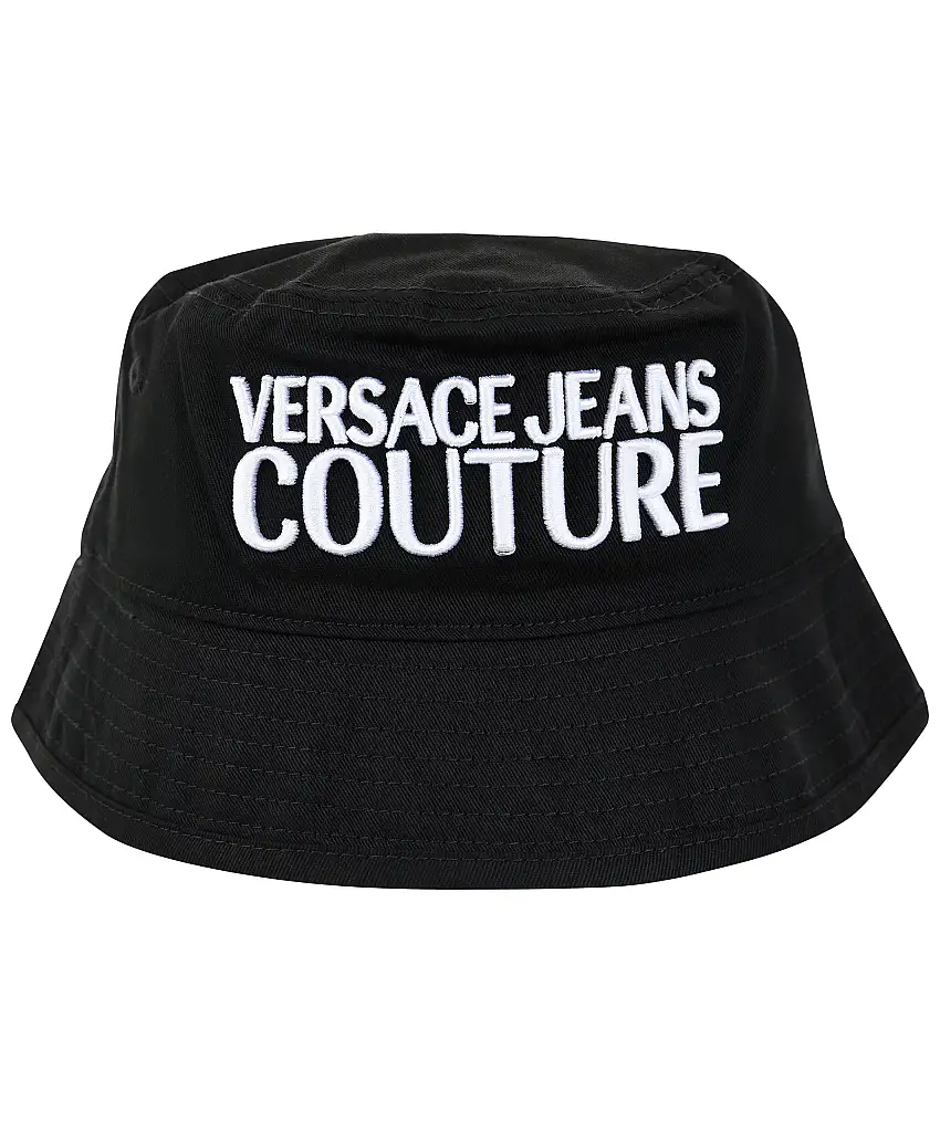 Versace Jeans Couture Bucket Hat Logo - Svart