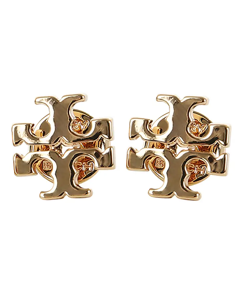 Tory Burch Logo stud  earing - Gul