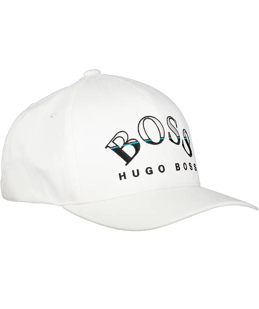 Boss Athleisure Cap curved - Vit