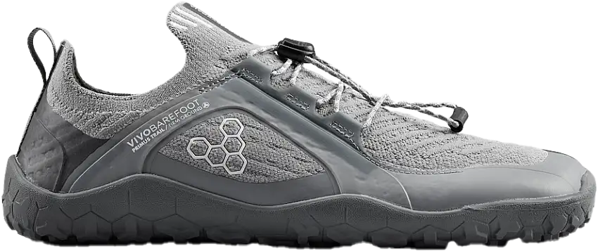 Vivobarefoot Women's Primus Trail Knit FG Gray