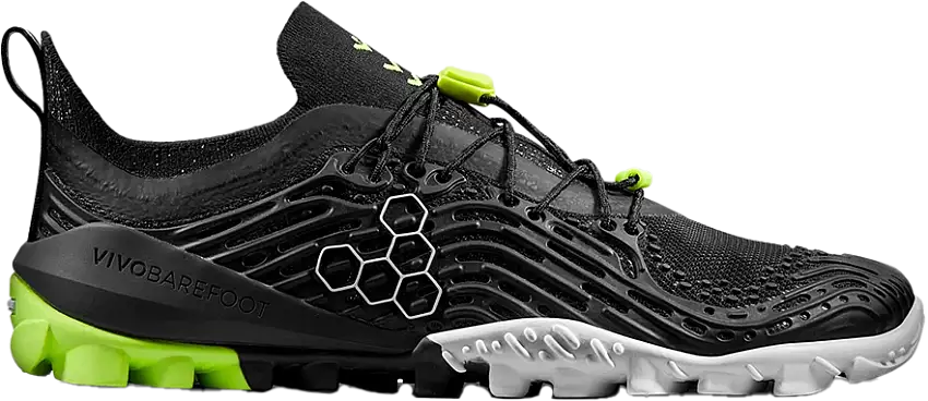 Vivobarefoot Women's Hydra ESC Obsidian/Safety Yellow