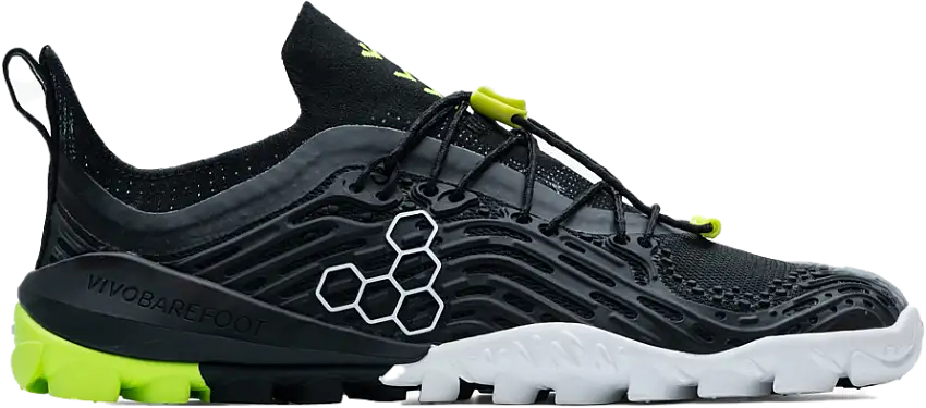 Vivobarefoot Men's Hydra ESC Obsidian/Safety Yellow