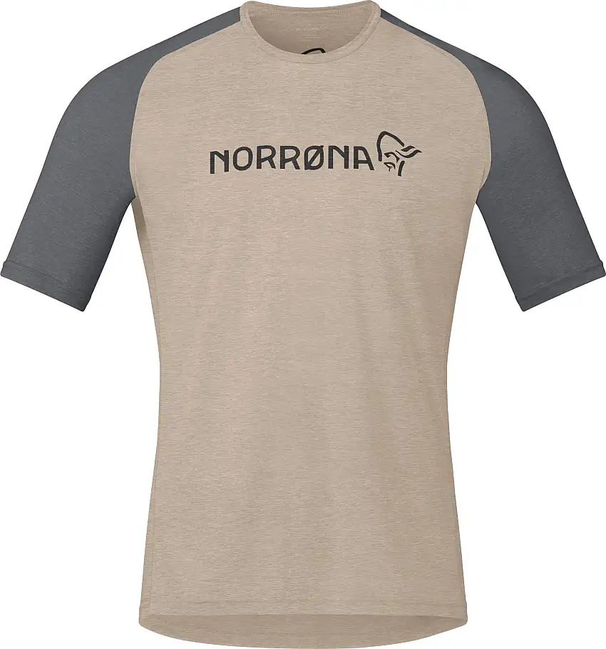 Norrøna Men's Fjørå Equaliser Lightweight T-Shirt Winter Twig/Beluga