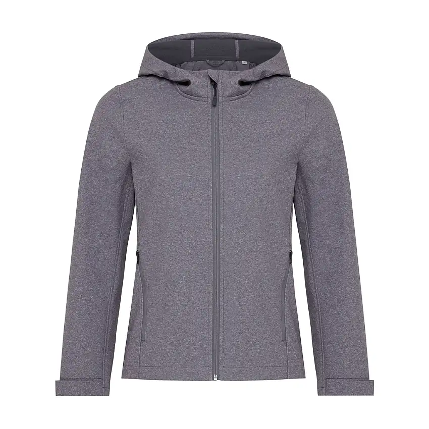 Iqoniq Makalu soft shell damjacka i återvunnen polyester