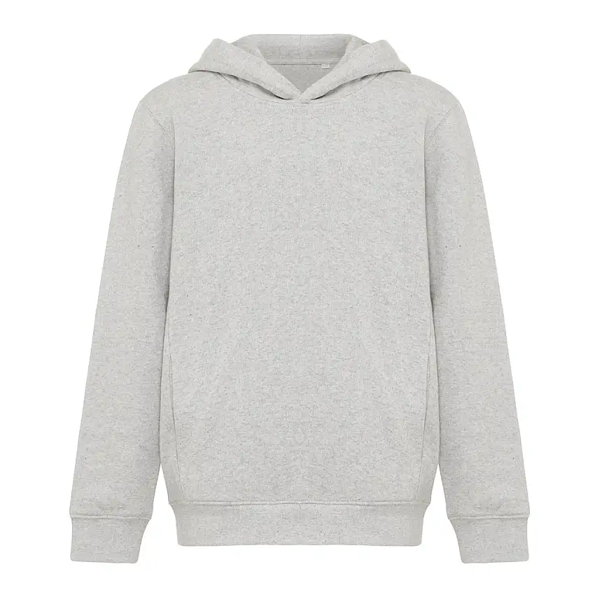 Iqoniq Yengo hoodie i återvunnen bomull med sidofickor för b