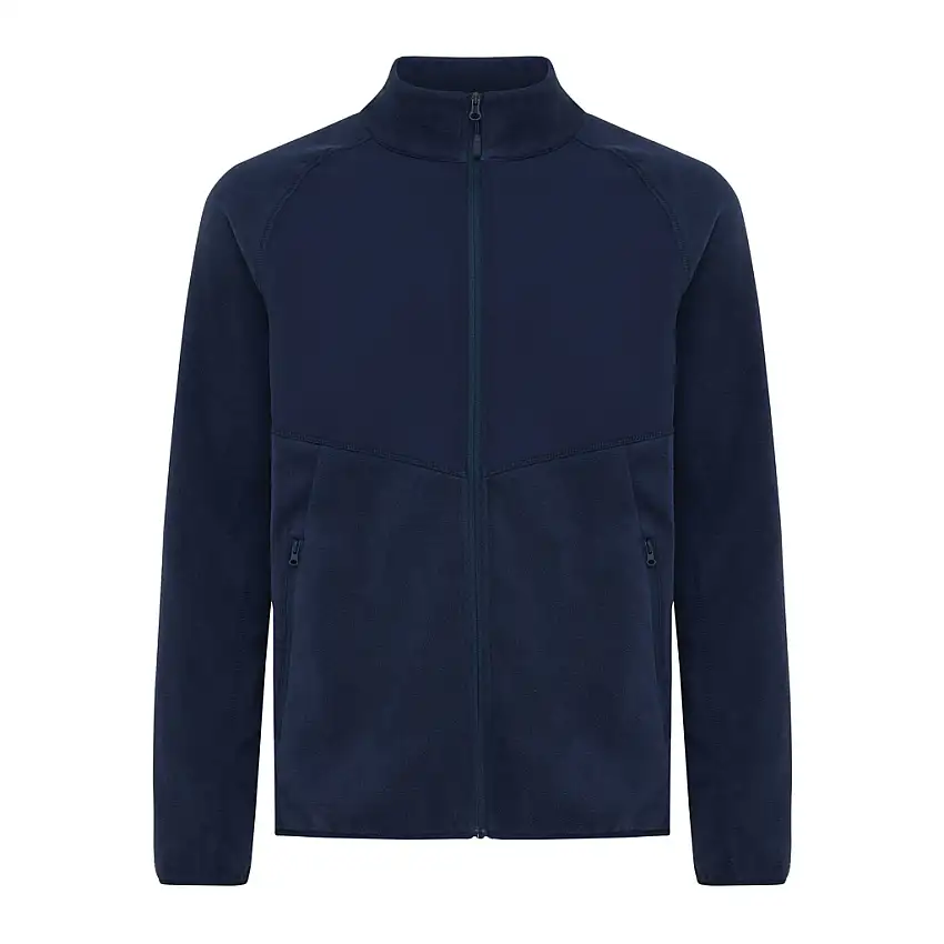 Iqoniq Talung microfleece med zipper i återvunnen polyester