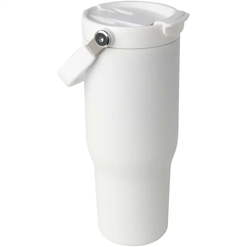 Bronx 900 ml vakuumisolerad termos av koppar och RCS-certifierat återvunnet rostfritt stål med ett lock med dubbla funktioner