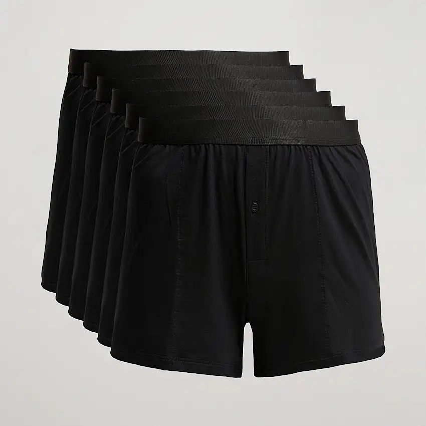 6-Pack Boxer Shorts Black