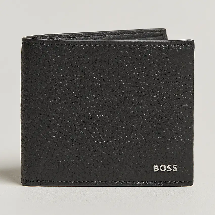 Crosstown Leather Wallet Black