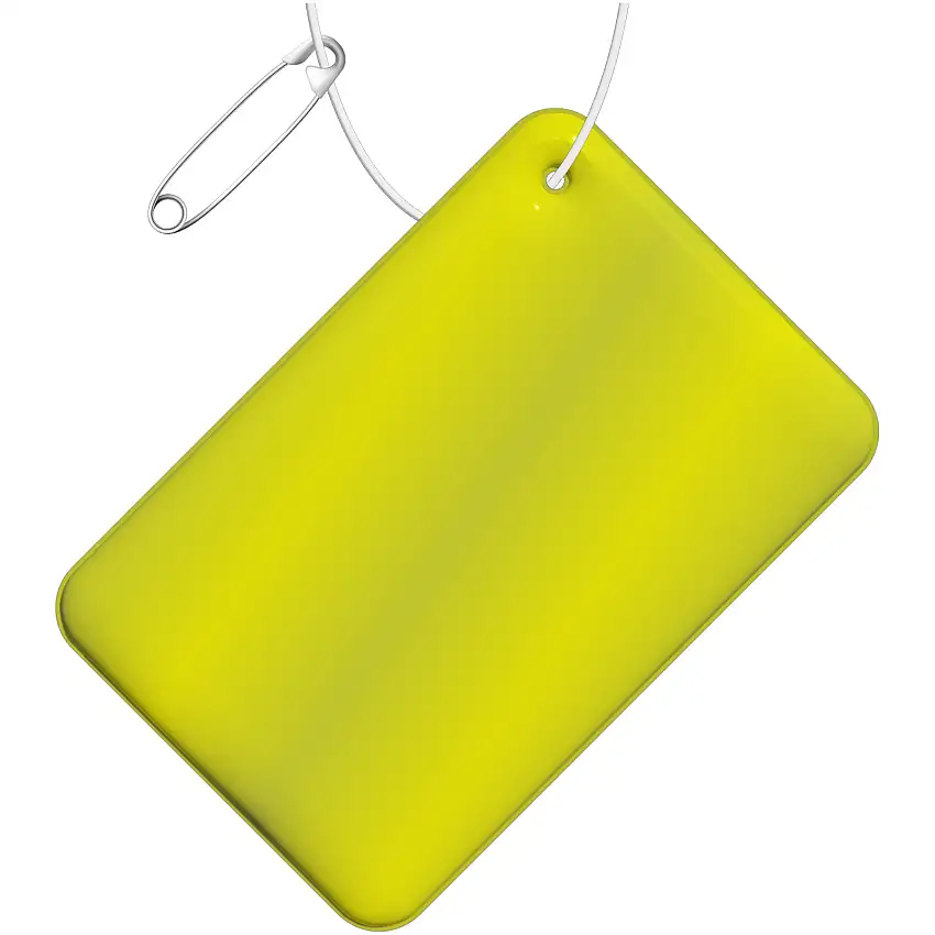 RFX™ H-10 liten rektangulär reflekterande PVC-hängare