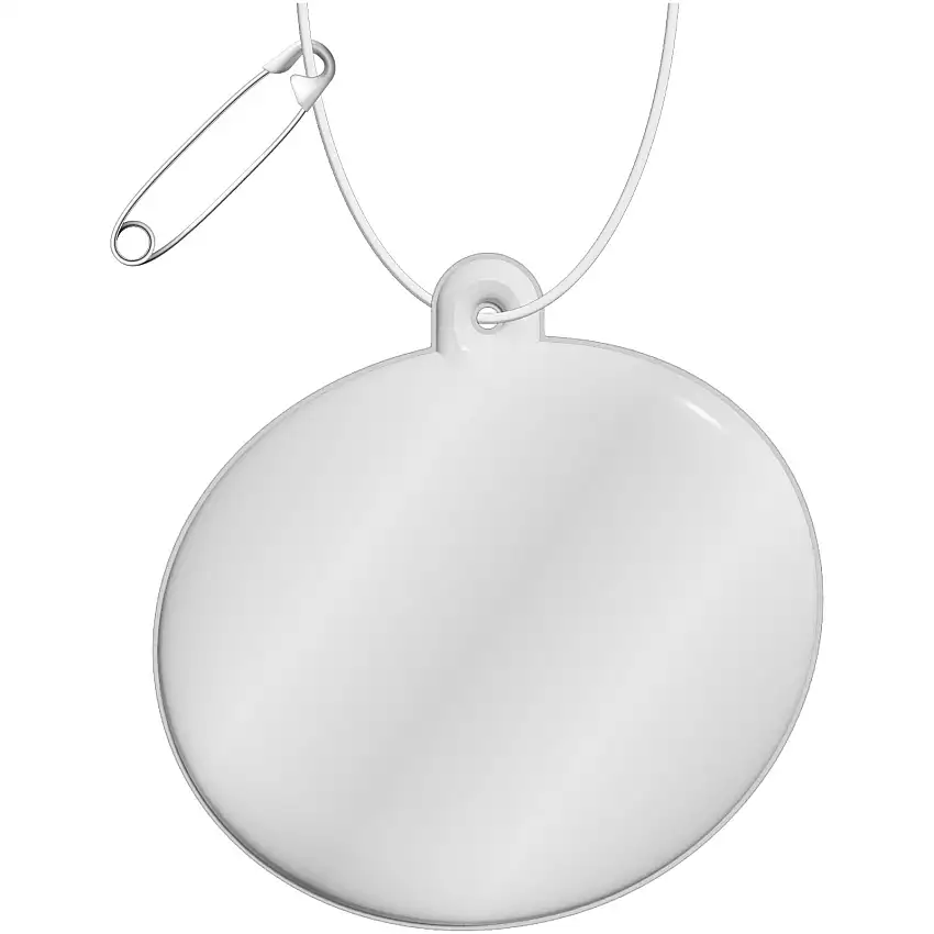 RFX™ H-09 oval reflekterande PVC-hängare