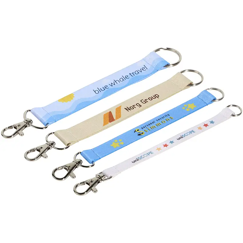 Minik sublimerat logoband med nyckelring