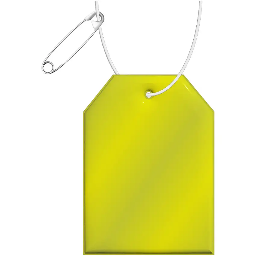 RFX™ H-12 etikett reflekterande PVC-hängare