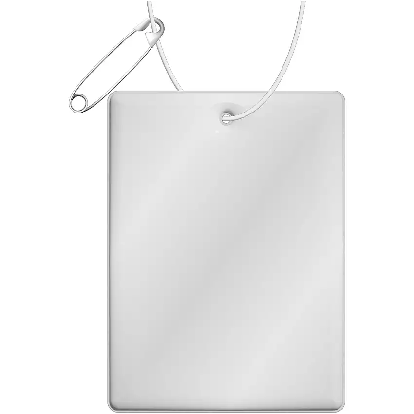RFX™ H-12 stor rektangulär reflekterande PVC-hängare