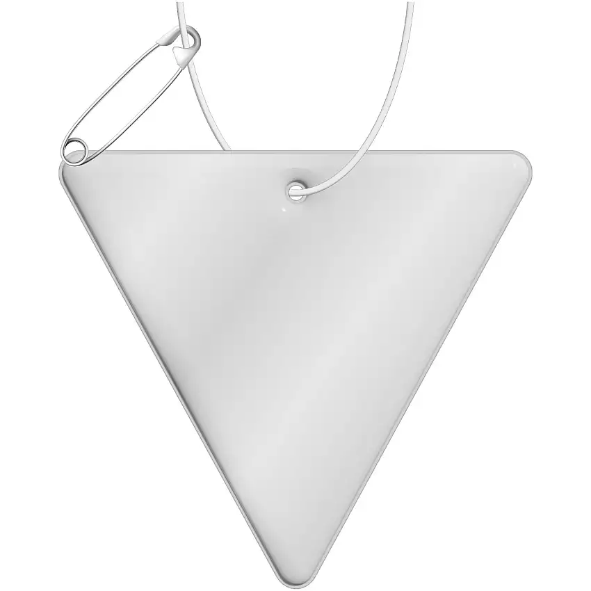 RFX™ H-12 upp-och-nedvänd triangel reflekterande PVC-hängare