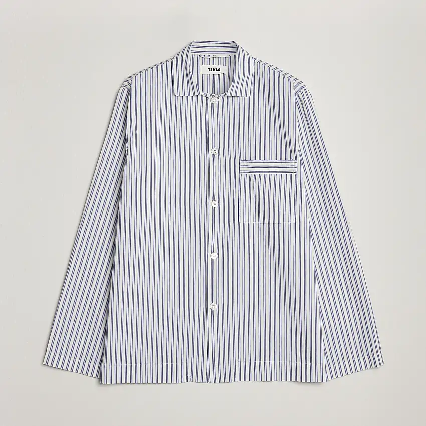 Poplin Pyjama Shirt Skagen Stripes