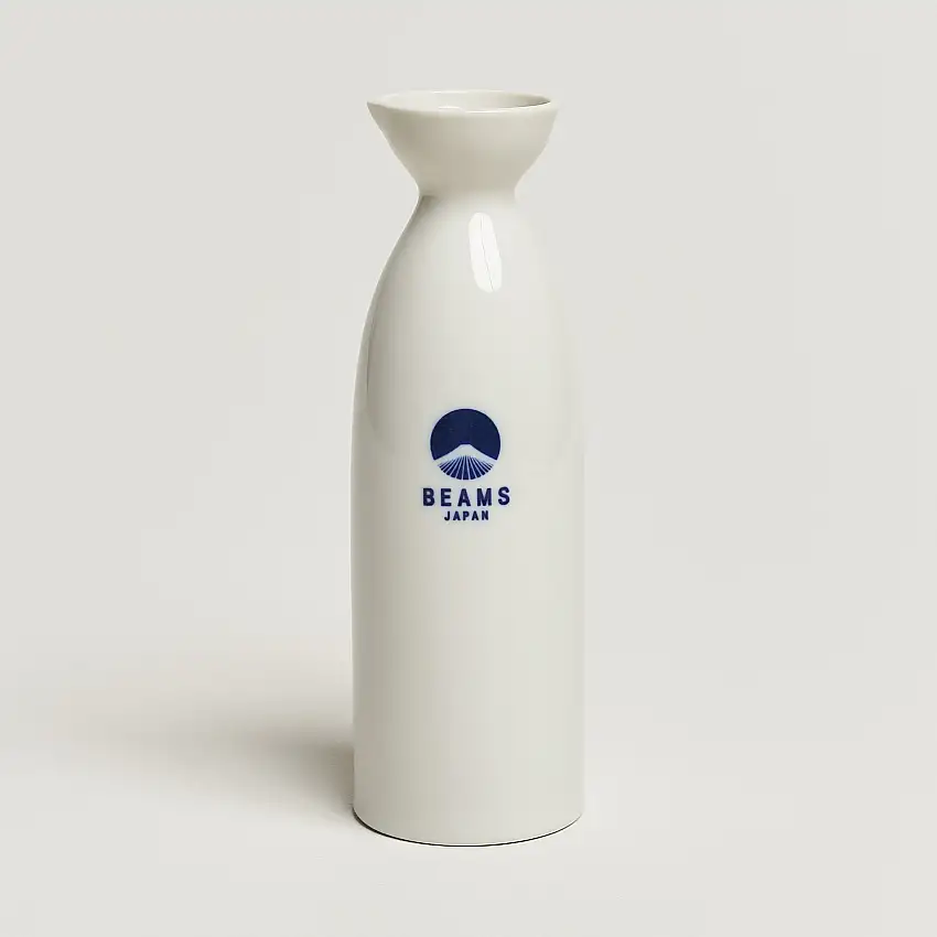 Large Sake Bottle White