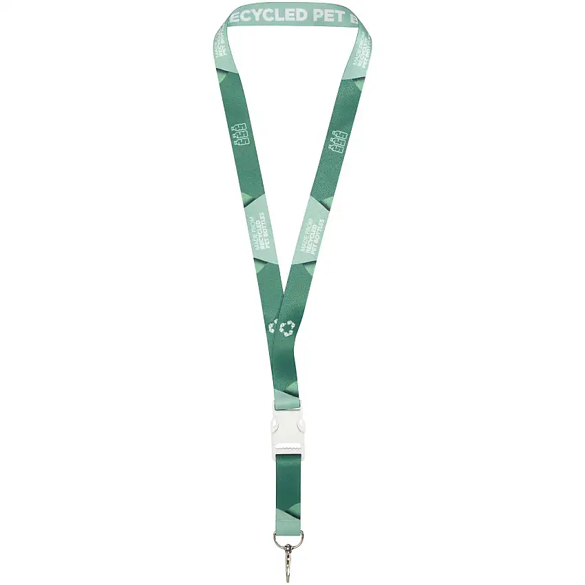 Bucks RPET sublimerat logoband med spänne fram