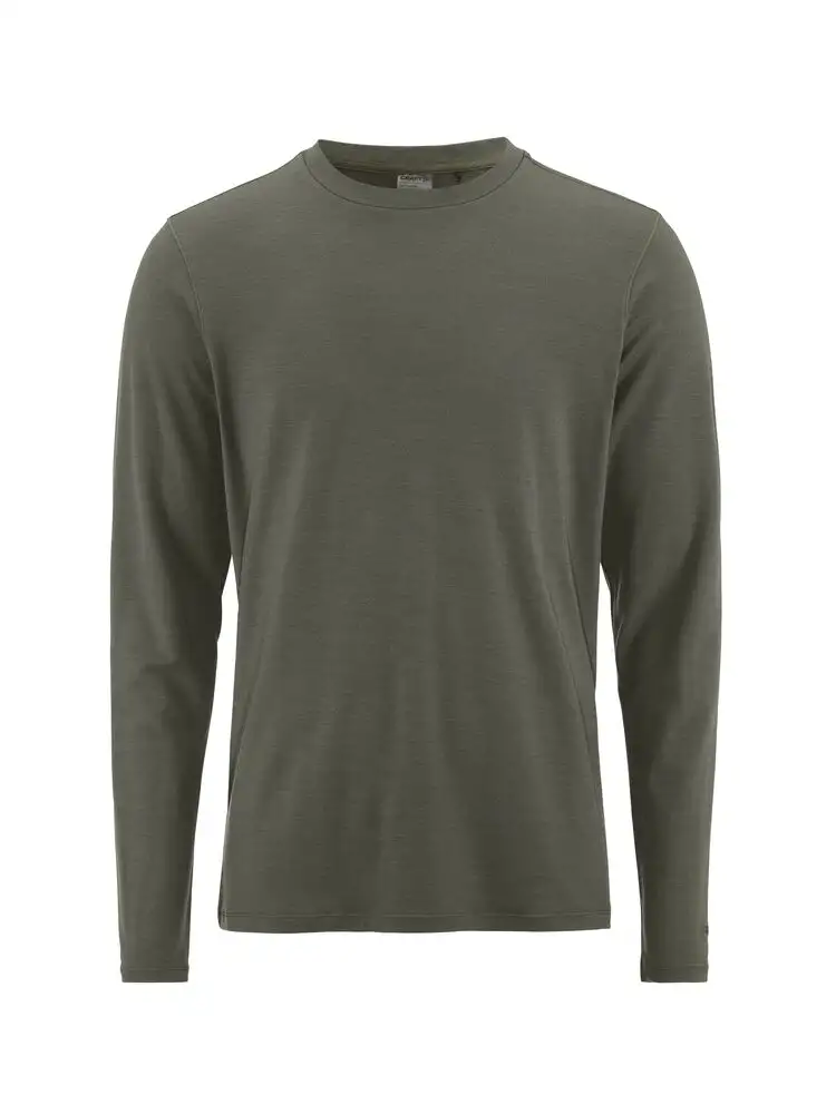 Wool Jersey LS CN M