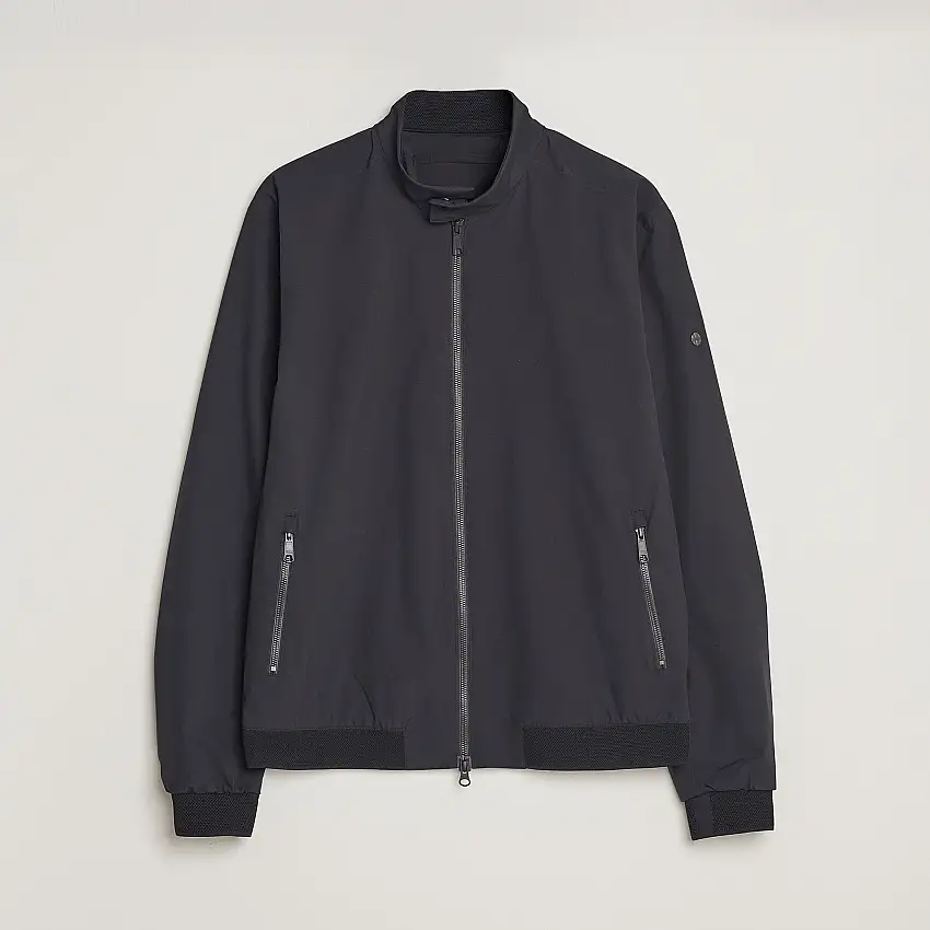 Plain Waterproof Jacket Onyx