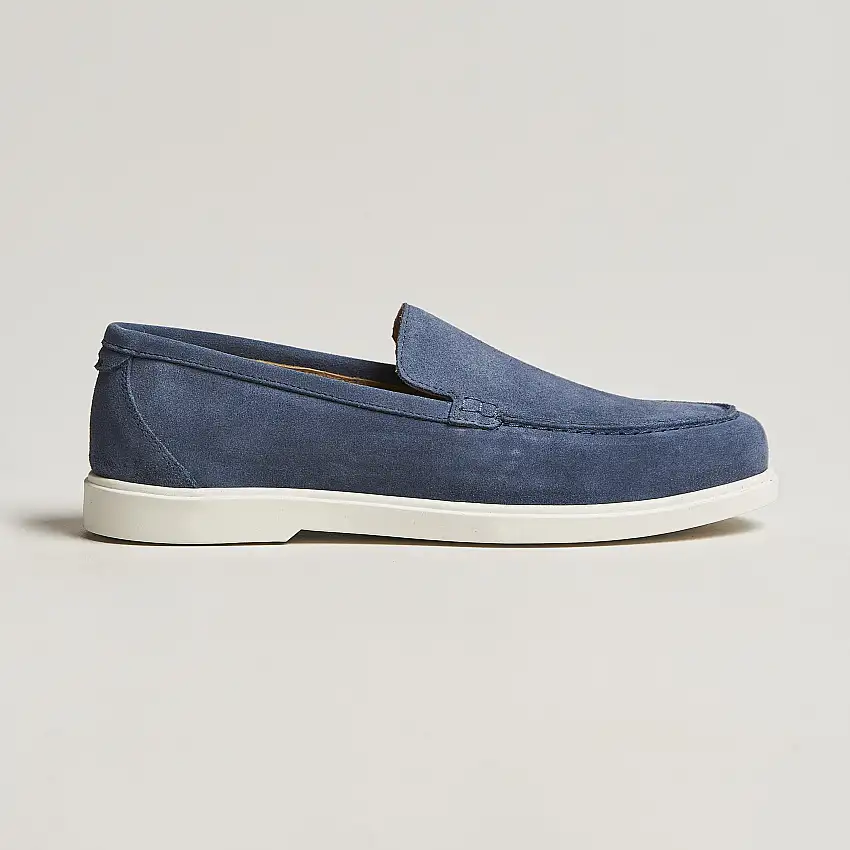 Tuscany Suede Loafer Denim