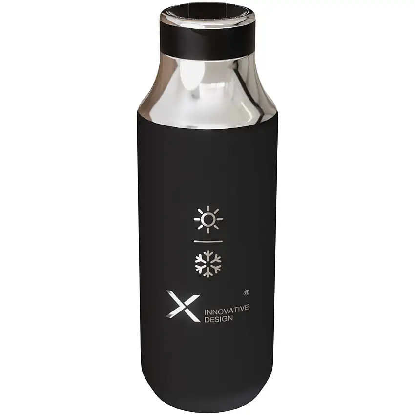 SCX.design D12 500 ml isolerad vattenflaska i rostfritt stål med sugrör