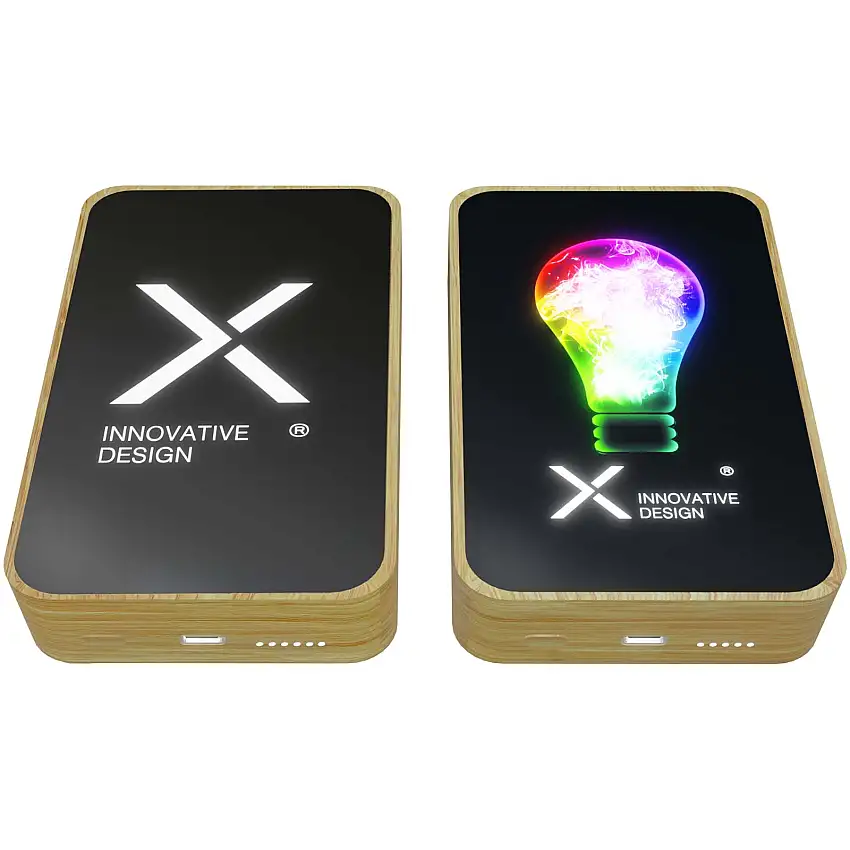 SCX.design P27 W 10 000 mAh MagSafe powerbank i bambu
