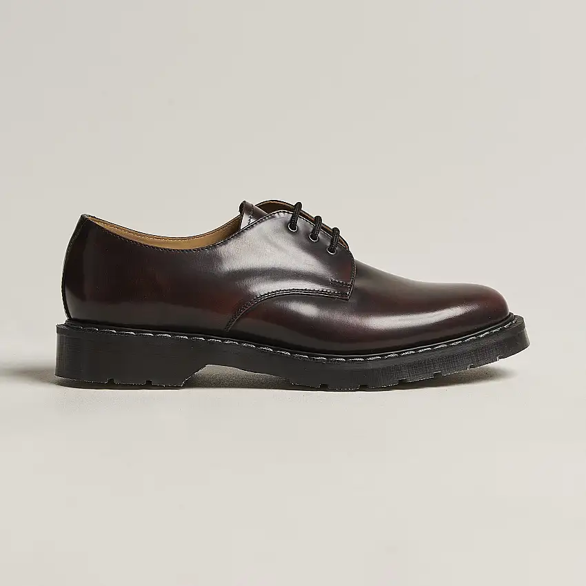 3 Eye Gibson Shoe Burgundy Shine