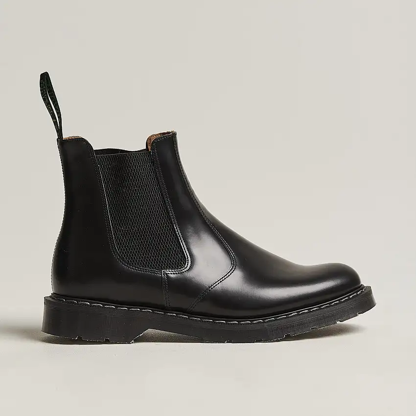 Dealer Boot Black Shine