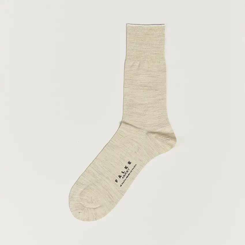 Airport Socks Beige Melange
