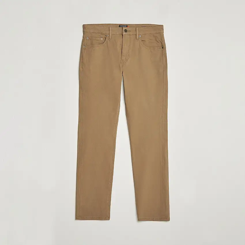 5-Pocket Cotton Stretch Trousers Otter