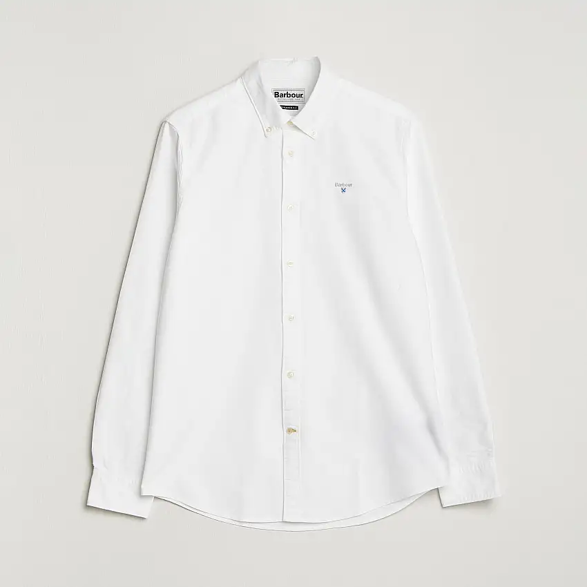 Tailored Fit Oxford 3 Shirt White